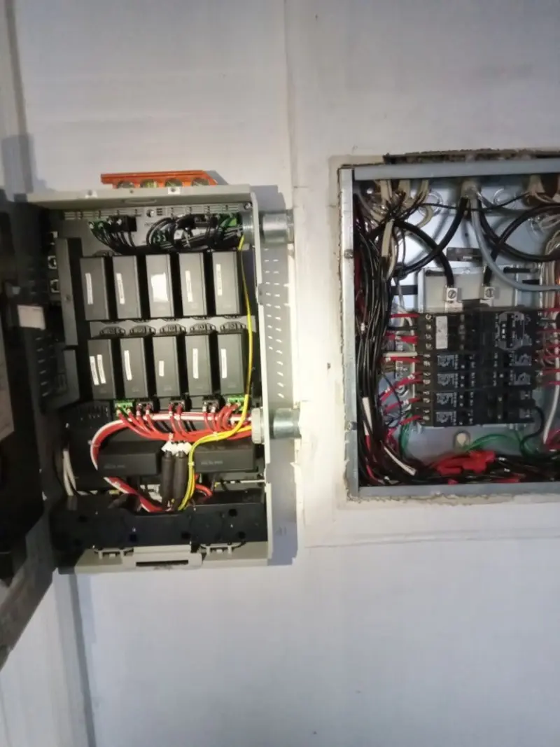 Electrical panel upgrade completed for Ring Doorbell Installation in Hastings